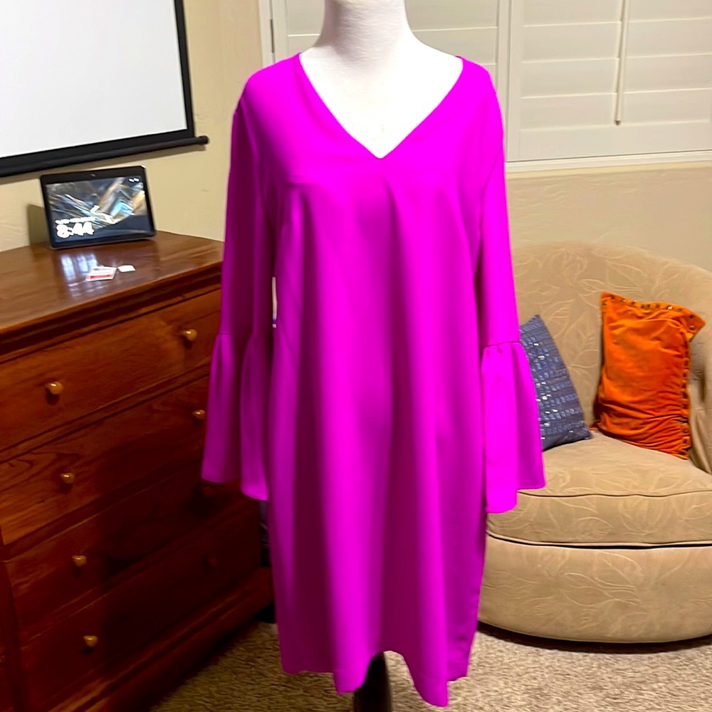 Brand New with Tags Hot Pink angel sleeve dress